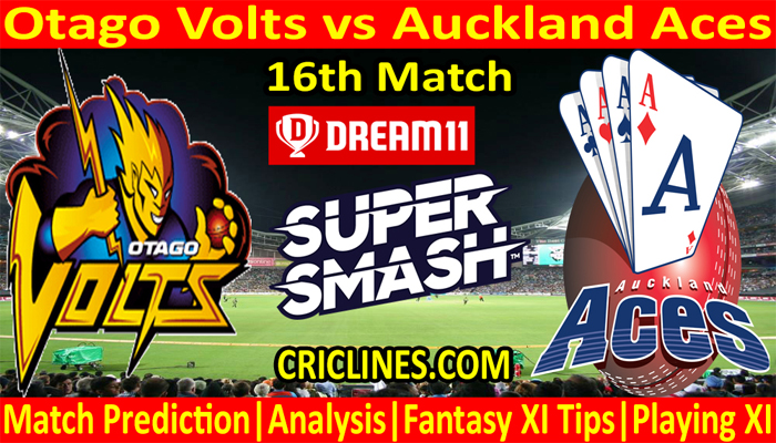 OTV vs ACS-Today Match Prediction-Super Smash T20 2021-22-16th Match-Who Will Win