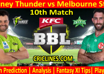 SYT vs MLS-Today Match Prediction-BBL T20 2021-22-10th Match-Who Will Win