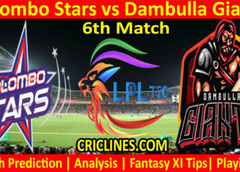 Today Match Prediction-CLS vs DGS-LPL T20 2021-6th Match-Who Will Win