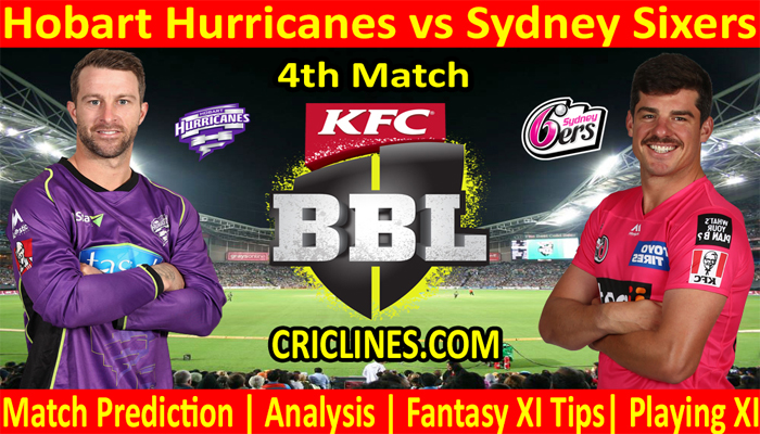 Today Match Prediction-HHS vs SYS-BBL T20 2021-22-4th Match-Who Will Win