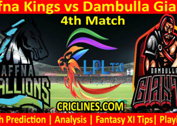 Today Match Prediction-JKS vs DGS-LPL T20 2021-4th Match-Who Will Win