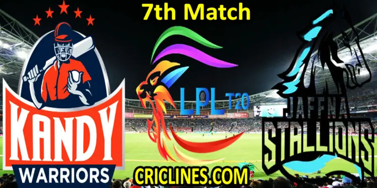 Today Match Prediction-Kandy Warriors vs Jaffna Kings-LPL T20 2021-7th Match-Who Will Win