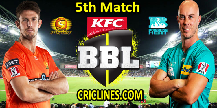 Today Match Prediction-Perth Scorchers vs Brisbane Heat-BBL T20 2021-22-5th Match-Who Will Win