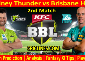 Today Match Prediction-SYT vs BRH-BBL T20 2021-22-2nd Match-Who Will Win