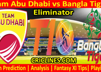 Today Match Prediction-TAD vs BT-Abu Dhabi T10 League-Eliminator-Who Will Win
