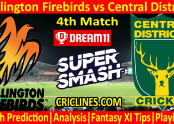 Today Match Prediction-WFB vs CDS-Super Smash T20 2021-22-4th Match-Who Will Win