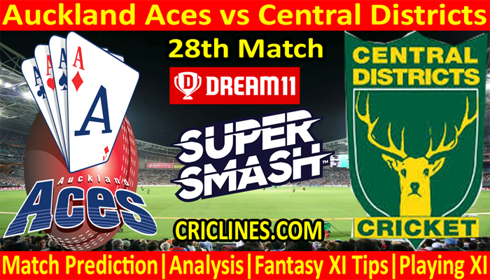 ACS vs CDS-Today Match Prediction-Super Smash T20 2021-22-28th Match-Who Will Win