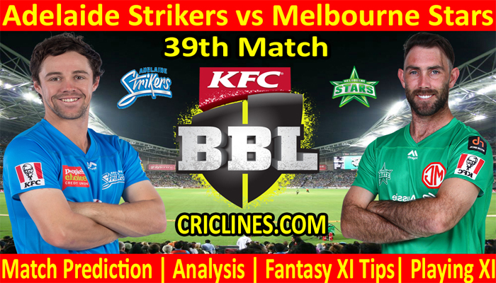 ADS vs MLS-Today Match Prediction-BBL T20 2021-22-39th Match-Who Will Win