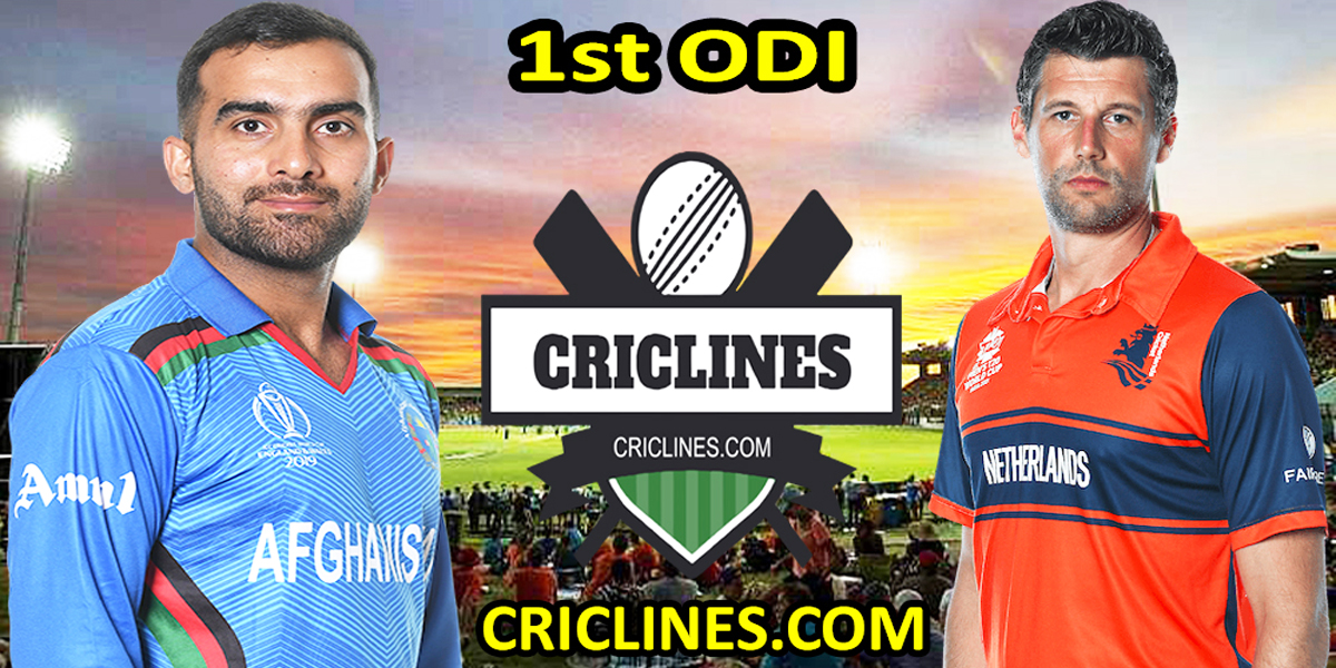 Afghanistan vs Netherlands-Today Match Prediction-1st ODI-2022-Who Will Win