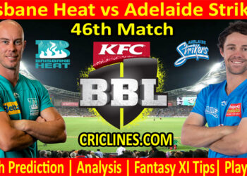 BBH vs ADS-Today Match Prediction-BBL T20 2021-22-46th Match-Who Will Win