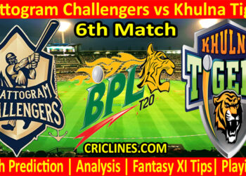 CCS vs KTS-Today Match Prediction-Dream11-BPL T20-6th Match-Who Will Win