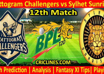 CCS vs SYS-Today Match Prediction-Dream11-BPL T20-12th Match-Who Will Win