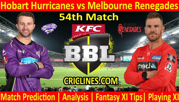 HHS vs MRS-Today Match Prediction-BBL T20 2021-22-54th Match-Who Will Win