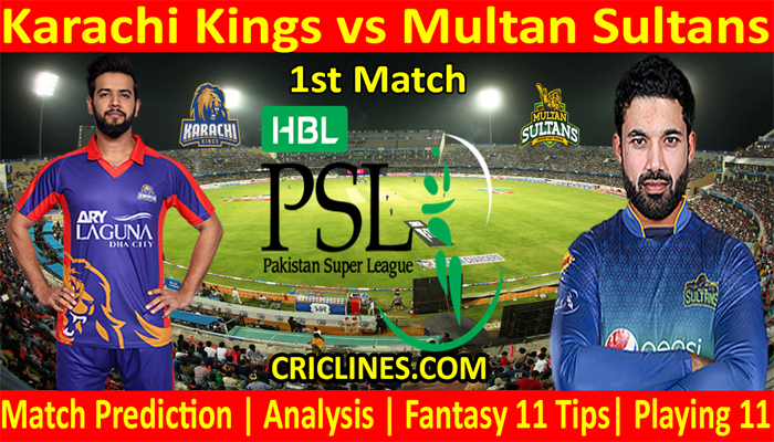 KKS vs MTS-Today Match Prediction-PSL T20 2022-1st Match-Who Will Win