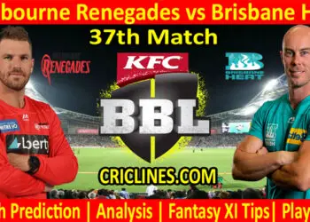 MLR vs BBH-Today Match Prediction-BBL T20 2021-22-37th Match-Who Will Win