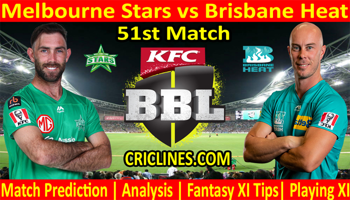 MLS vs BBH-Today Match Prediction-BBL T20 2021-22-51st Match-Who Will Win