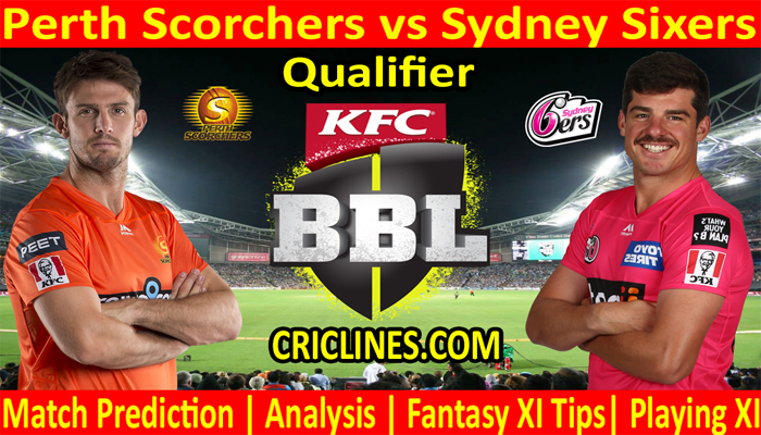 PRS vs SYS-Today Match Prediction-BBL T20 2021-22-Qualifier Match-Who Will Win