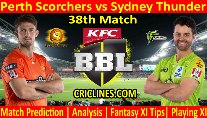 PRS vs SYT-Today Match Prediction-BBL T20 2021-22-38th Match-Who Will Win