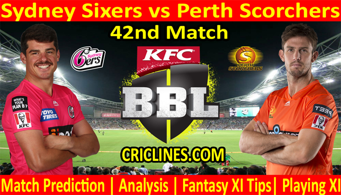 SYS vs PRS-Today Match Prediction-BBL T20 2021-22-42nd Match-Who Will Win