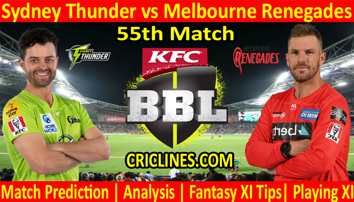 SYT vs MRS-Today Match Prediction-BBL T20 2021-22-55th Match-Who Will Win
