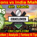 Today Match Prediction-Asia Lions vs India Maharajas-Legend League-4th Match-Who Will Win