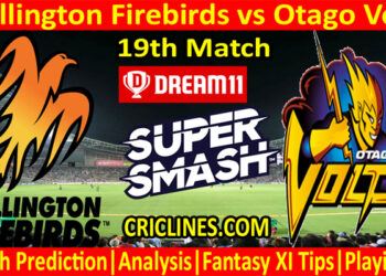 WFB vs OTV-Today Match Prediction-Super Smash T20 2021-22-19th Match-Who Will Win