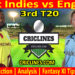 WI vs ENG-Today Match Prediction-3rd T20 Match-2021-Who Will Win