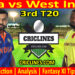 IND vs WI-Today Match Prediction-3rd T20 Match-2021-Who Will Win