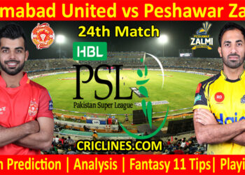 ISU vs PSZ-Today Match Prediction-PSL T20 2022-24th Match-Who Will Win
