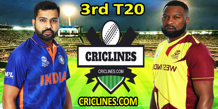 India vs West Indies-Today Match Prediction-3rd T20 Match-2021-Who Will Win
