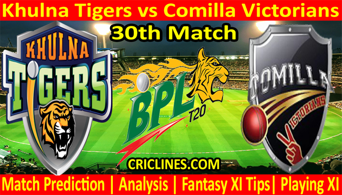 KTS vs CVS-Today Match Prediction-Dream11-BPL T20-30th Match-Who Will Win