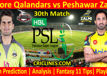 LQS vs PSZ-Today Match Prediction-PSL T20 2022-30th Match-Who Will Win