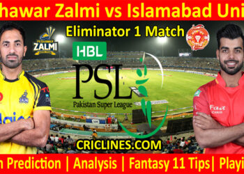 PSZ vs ISU-Today Match Prediction-PSL T20 2022-Eliminator 1 Match-Who Will Win