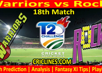 Warriors vs Rocks-Today Match Prediction-CSA T20 Challenge-18th Match-Who Will Win