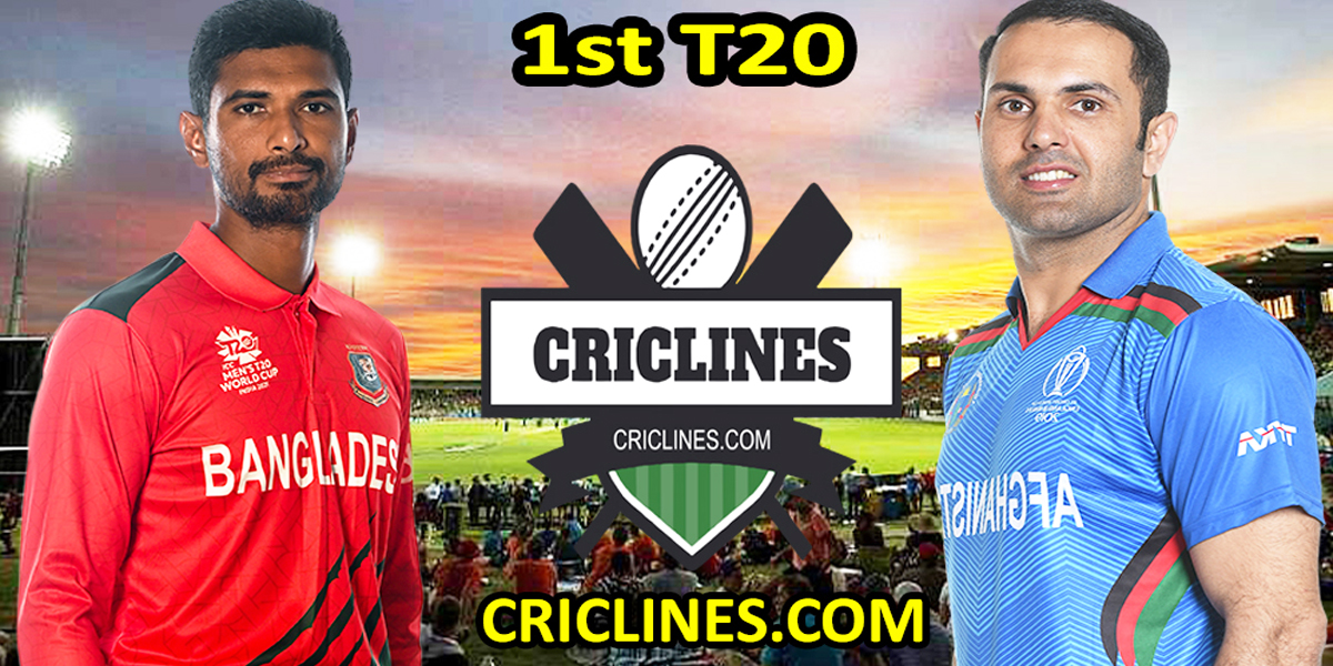 Bangladesh vs Afghanistan-Today Match Prediction-1st T20-2022-Who Will Win