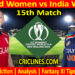 Today Match Prediction-ENGW vs INDW-Women ODI World Cup 2022-15th Match-Who Will Win
