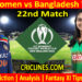Today Match Prediction-INDW vs BANW-Women ODI World Cup 2022-22nd Match-Who Will Win