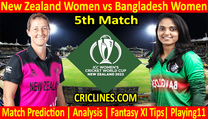 Today Match Prediction-NZW vs BANW-Women ODI World Cup 2022-5th Match-Who Will Win