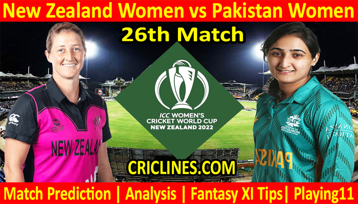 Today Match Prediction-NZW vs PAKW-Women ODI World Cup 2022-26th Match-Who Will Win