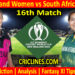 Today Match Prediction-NZW vs RSAW-Women ODI World Cup 2022-16th Match-Who Will Win