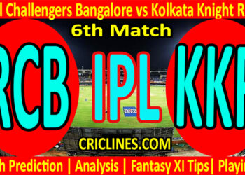 Today Match Prediction-RCB vs KKR-IPL T20 2022-6th Match-Who Will Win