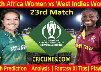 Today Match Prediction-RSAW vs WIW-Women ODI World Cup 2022-23rd Match-Who Will Win