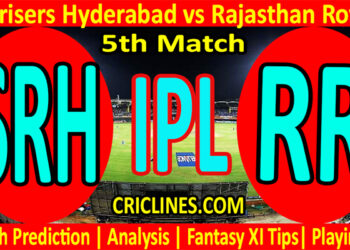 Today Match Prediction-SRH vs RR-IPL T20 2022-5th Match-Who Will Win