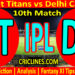 Today Match Prediction-GT vs DC-IPL T20 2022-10th Match-Who Will Win