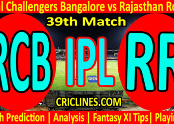 Today Match Prediction-RCB vs RR-IPL T20 2022-39th Match-Who Will Win