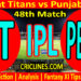 Today Match Prediction-GT vs PBKS-IPL T20 2022-48th Match-Who Will Win