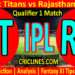 Today Match Prediction-GT vs RR-IPL T20 2022-Qualifier 1 Match-Who Will Win