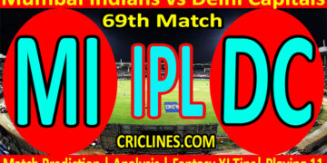 Today Match Prediction-MI vs DC-IPL T20 2022-69th Match-Who Will Win