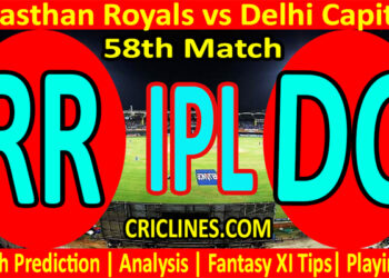 Today Match Prediction-RR vs DC-IPL T20 2022-58th Match-Who Will Win