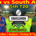 India vs South Africa-Today Match Prediction-5th T20 Match-2022-Who Will Win